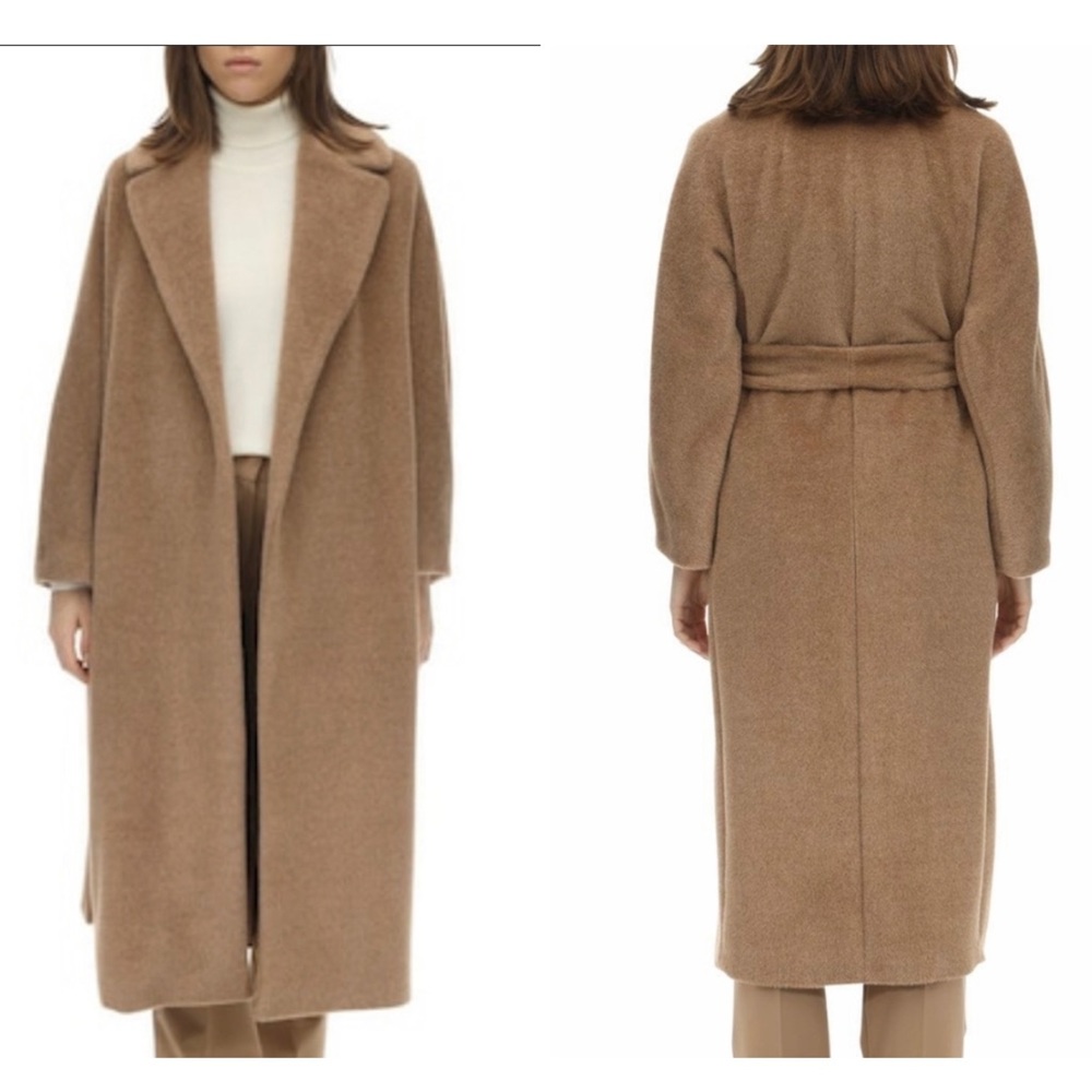 🚫⛔️SOLD⛔️🚫MaxMara Alpaca Wool icon coat Size 12 - Picture 4 of 14